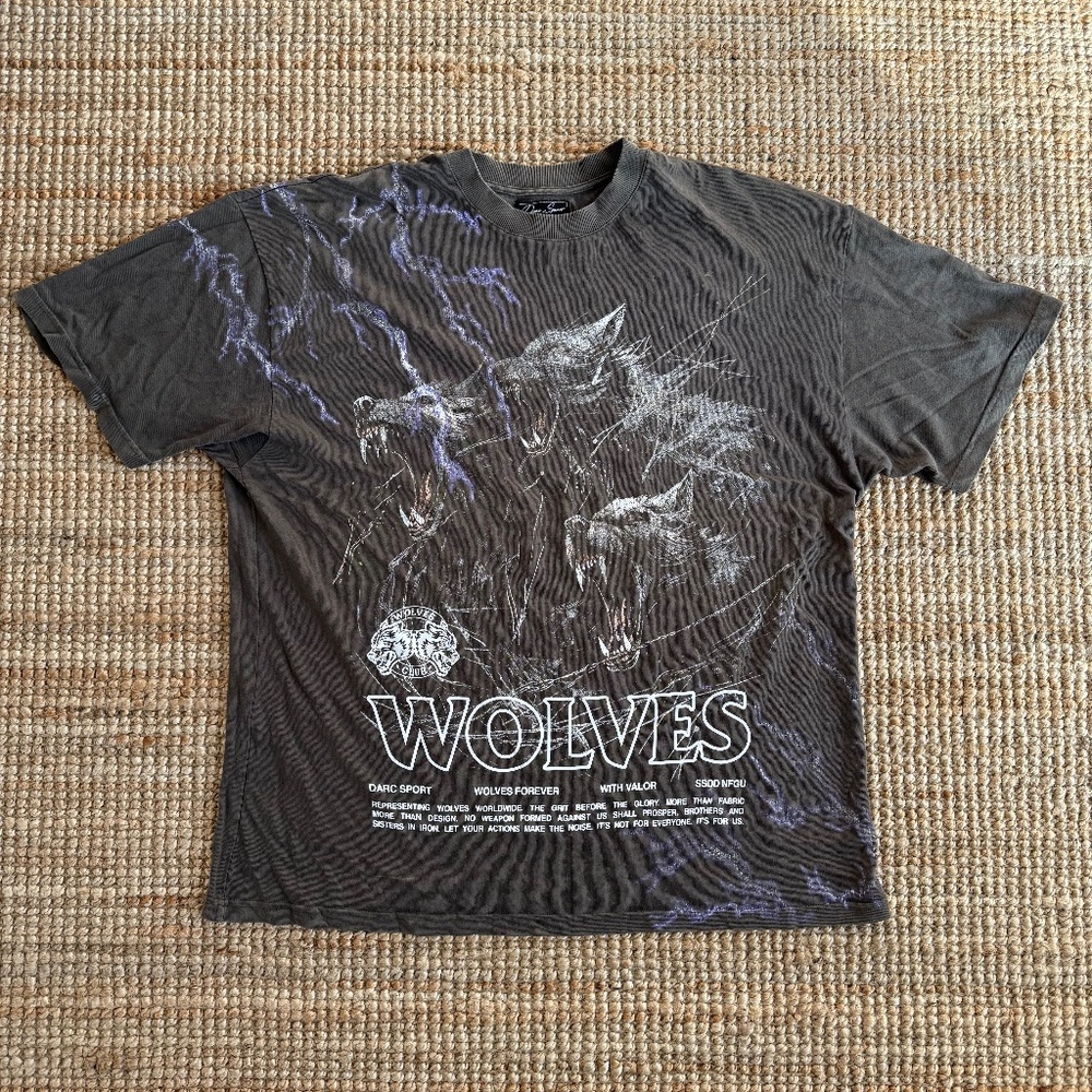 Darc Sport Wolves Club XL Wolf Lightning Shirt Corazon Limited 129 / 2000